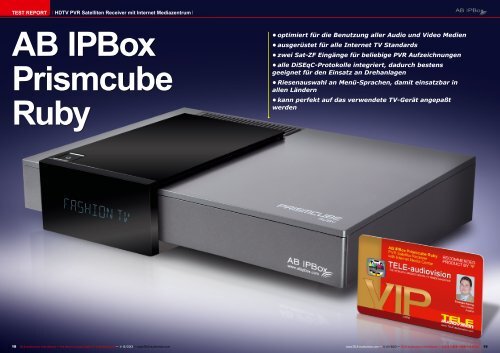 AB IPBox Prismcube Ruby