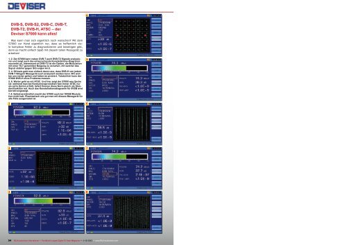 Deviser TV Analyser S7000