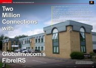 Two Million Connections with GlobalInvacomâs FibreIRS