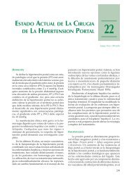 Colaterales en el inicio de sesión radiográfico de hipertensión portal