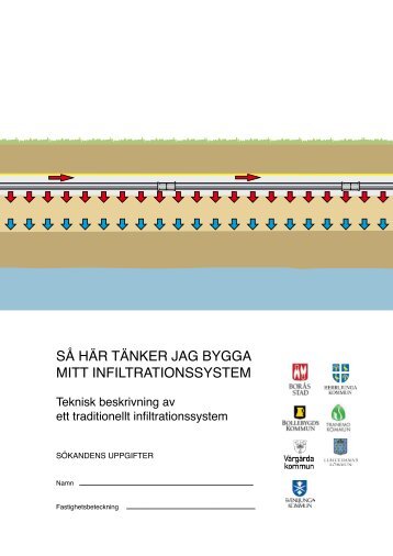 Teknisk beskrivning - Infiltration A4 - Tranemo kommun