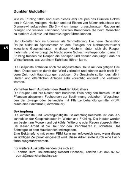 Buchsi-Info - Gemeinde Münchenbuchsee