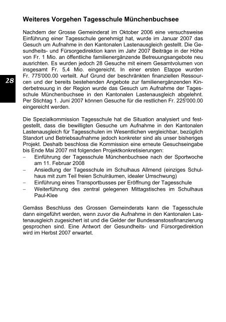 Buchsi-Info - Gemeinde Münchenbuchsee