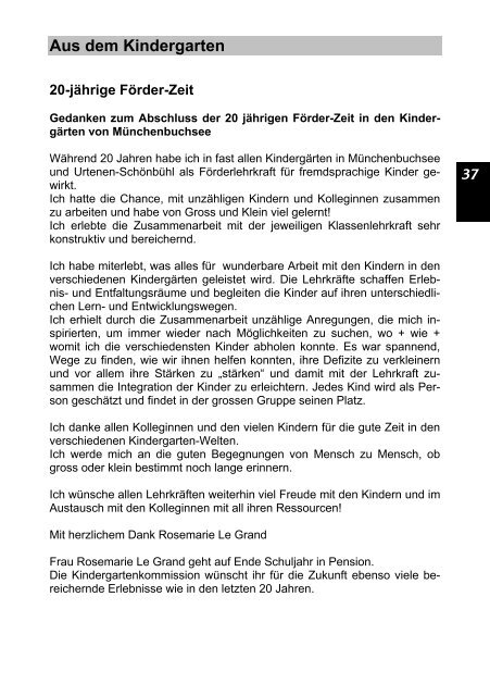 Buchsi-Info - Gemeinde Münchenbuchsee