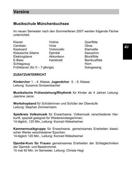 Buchsi-Info - Gemeinde Münchenbuchsee