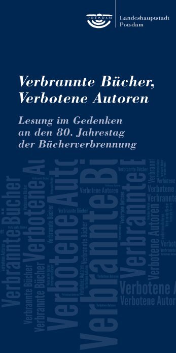 Verbrannte Bücher, Verbotene Autoren