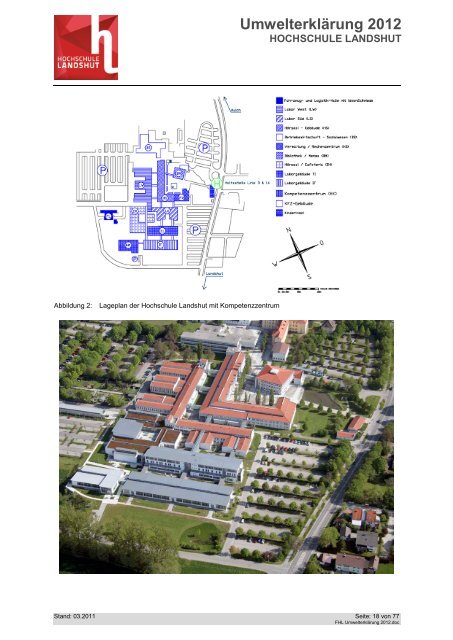 Umwelterklärung 2012 - Hochschule Landshut