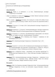1 Prof. Dr. Nina Gawehn Verzeichnis der Veröffentlichungen und ...