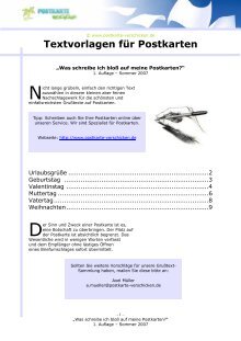 1 Free Magazines From Postkarte Verschicken De