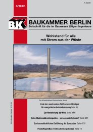 BK-Heft 2012-03 - Baukammer Berlin