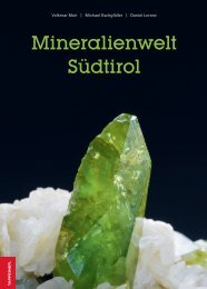 Mineralienwelt Südtirol - Naturkundliche Infos