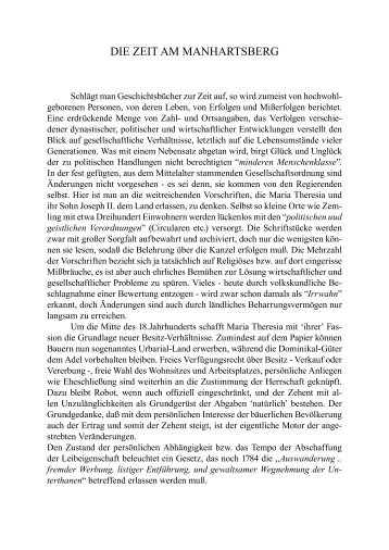 Die Zeit am Manhartsberg (.pdf)