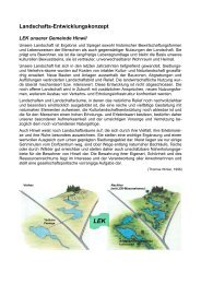 Landschaftsentwicklung - Stiftung Wirtschaft und Ökologie SWO