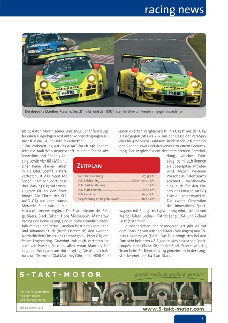 VLN Racing News (pdf)