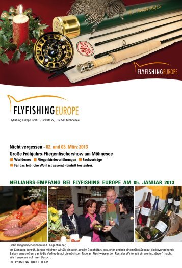 WEIHNACHTSNEWS als interaktives PDF - Flyfishing Europe