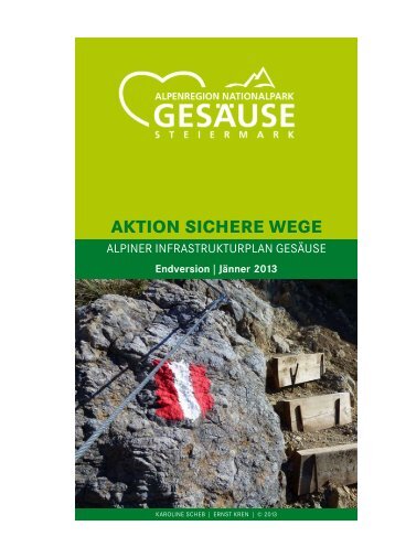 AKTION SICHERE WEGE - Alpenregion Nationalpark Gesäuse
