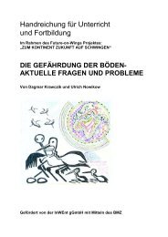 2. Gefährdung der Böden - Aktuelle Fragen und Probleme