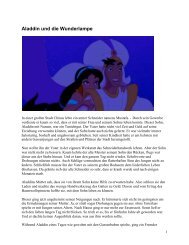 Aladdin und die Wunderlampe - web-zwerge.de