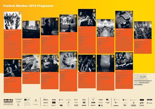 Festival Maribor 2012 Programm