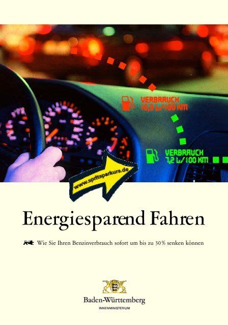 Energiesparend Fahren. Wie Sie Ihren ... - Ingoldingen