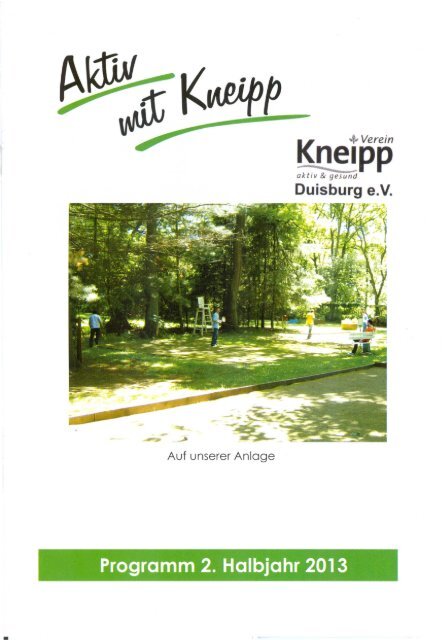 Vereinsbroschüre (liegt als PDF-Format vor) - Kneipp-Verein ...