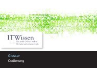 Codierung Glossar Codierung - IT Wissen.info