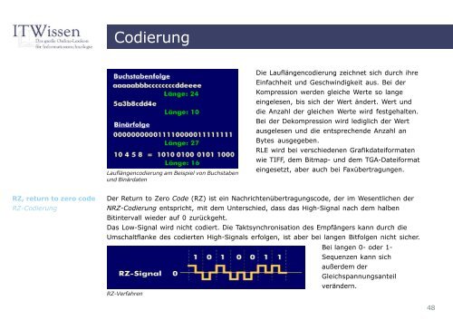 Codierung Glossar Codierung - IT Wissen.info