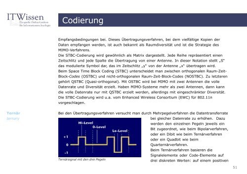 Codierung Glossar Codierung - IT Wissen.info