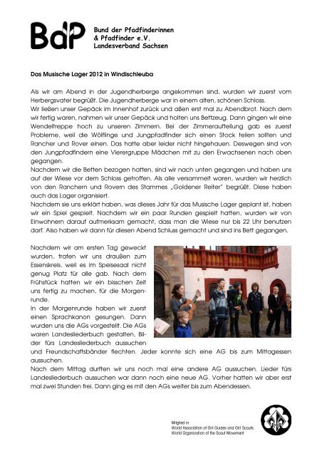 Sächsischer Landesrundbrief - BdP Landesverband Sachsen