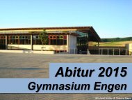 prüfung - Gymnasium Engen