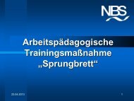 Sprungbrett - NBS Greifswald