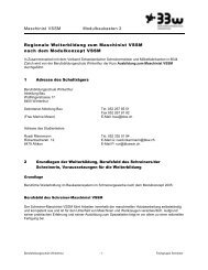 Maschinist VSSM Modulbaukasten 2 Regionale Weiterbildung zum ...