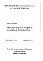 Systematische Erstellung von Modellen bei der ... - Talsperren