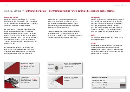 Prospekt markilux Neuheiten 2012.pdf - kos sonnenschutz