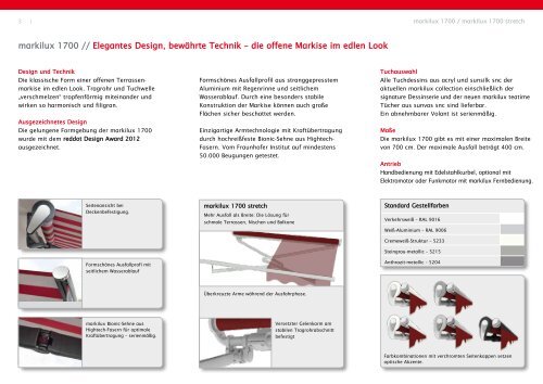 Prospekt markilux Neuheiten 2012.pdf - kos sonnenschutz
