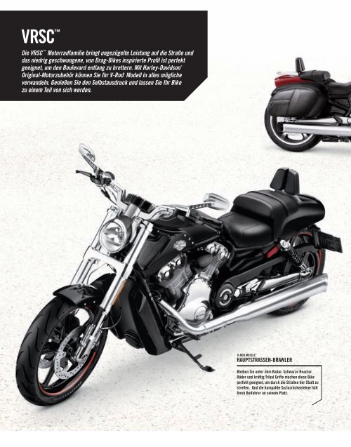 Harley Davidson V-Rod 02-08 Street Rod Rücklicht LED Motorrad getönt