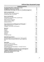 Studienplan 2013_1 1 - Volkshochschule Lemgo