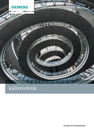 Kältetechnik - Siemens Building Technologies