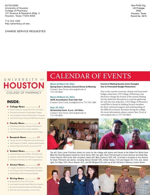 University of Houston College of Pharmacy - the STEM Digital Village