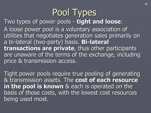 Electric Utilities, Deregulation and Restructuring of U.S. Electricity ...