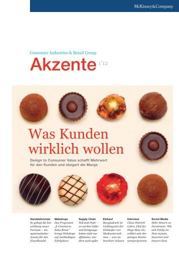 Ausgabe 1 / 2012 - McKinsey & Company