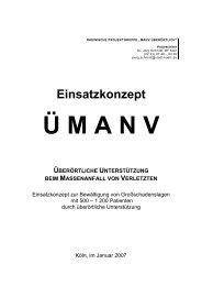 ÜMANV-Konzept - Deutsche Gesellschaft für KatastrophenMedizin