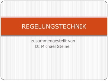 REGELUNGSTECHNIK