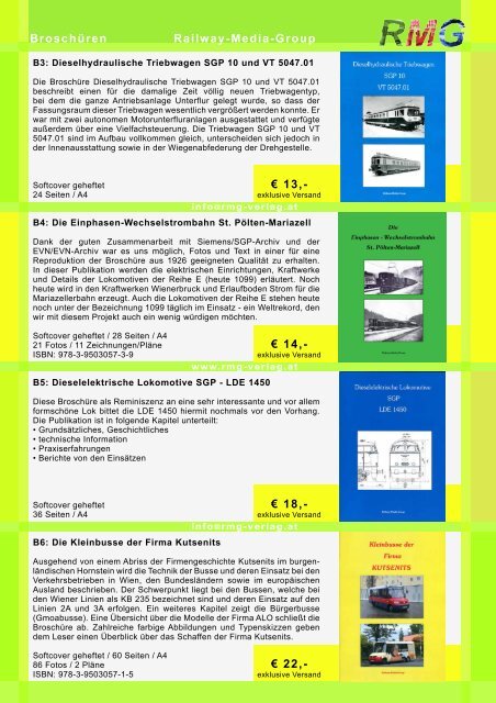 Gesamtkatalog 2013 / Download - Rmg-Verlag