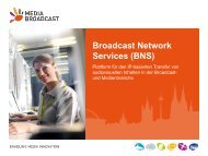 Broadcast Network Services (BNS) - Media Broadcast