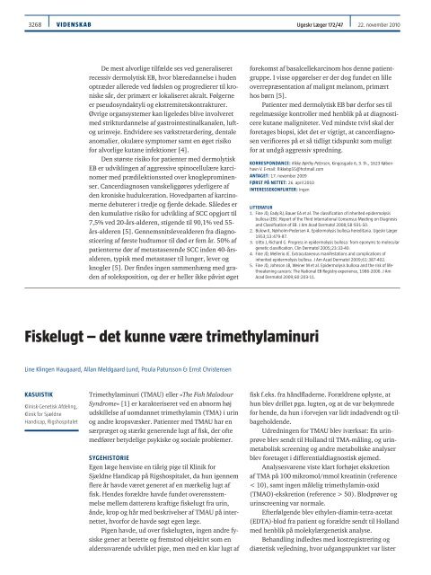pdf-udgave - Ugeskrift for Læger