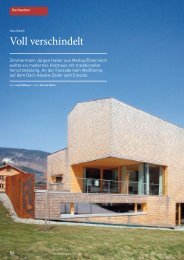 2011 Dachbau Magazin - Jürgen Haller