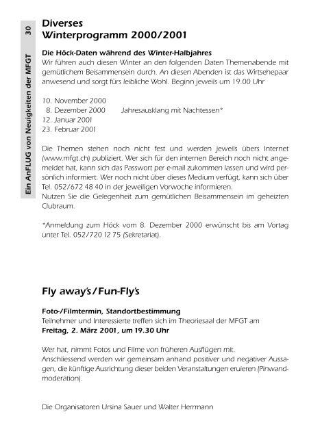 Kontakt Nr. 121 - Motorfluggruppe Thurgau