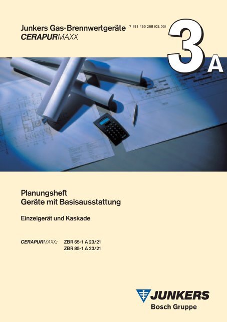 Planungsheft 3A - Junkers