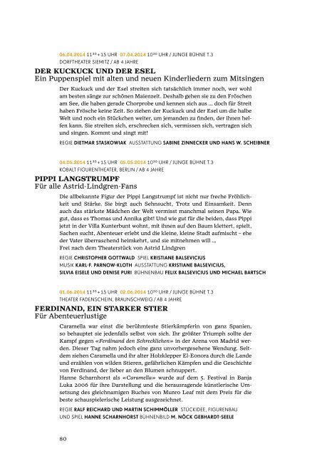 Spielzeitheft 2013/2014 als pdf - Theater Lüneburg